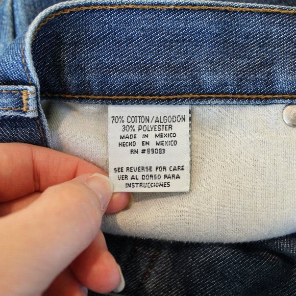 l.e.i. Shiny Flare Jeans Size 5 Vintage - Picture 11 of 13